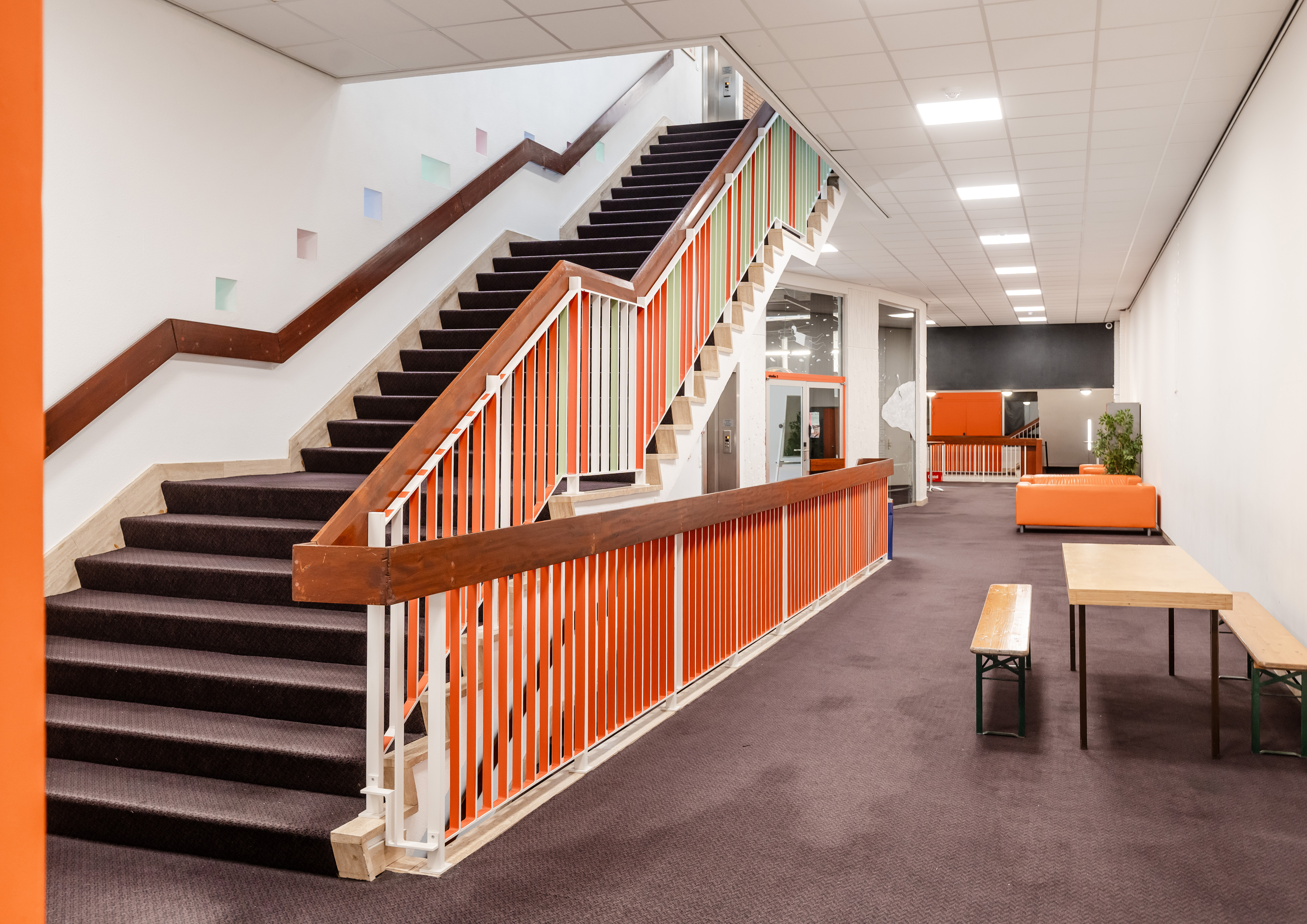 Zicht binnenin Corso