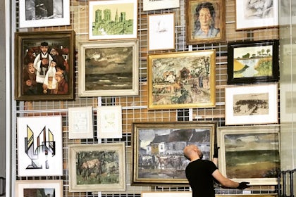 How to handle a large corporate art collection?