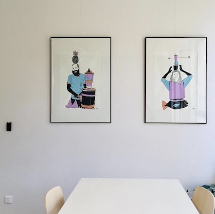 Art for The Brattle Group Brussels office