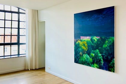 Art rental for an expat home in Brussels