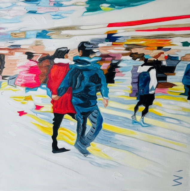 Le passage des piétons