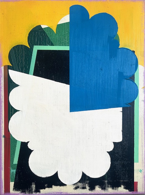 Untitled (blue/yellow)