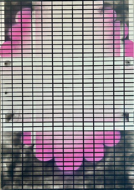 Untitled (fumage grid)