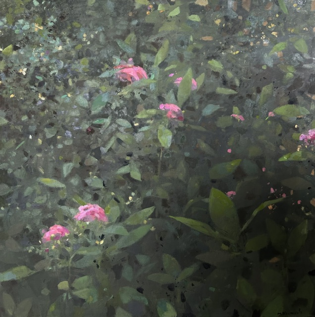 Mur roses