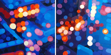 Night View (diptych)