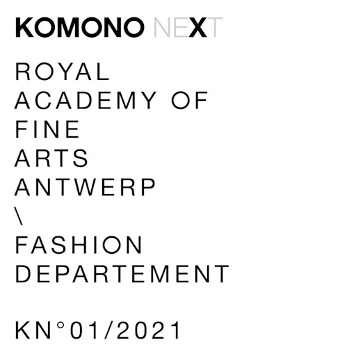Royal academy of fine arts antwerp \ Fashion departement