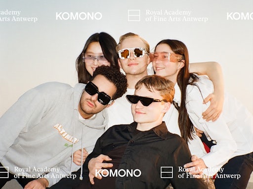 KOMONO & The Royal Academy of Fine Arts Antwerp collaborate on a