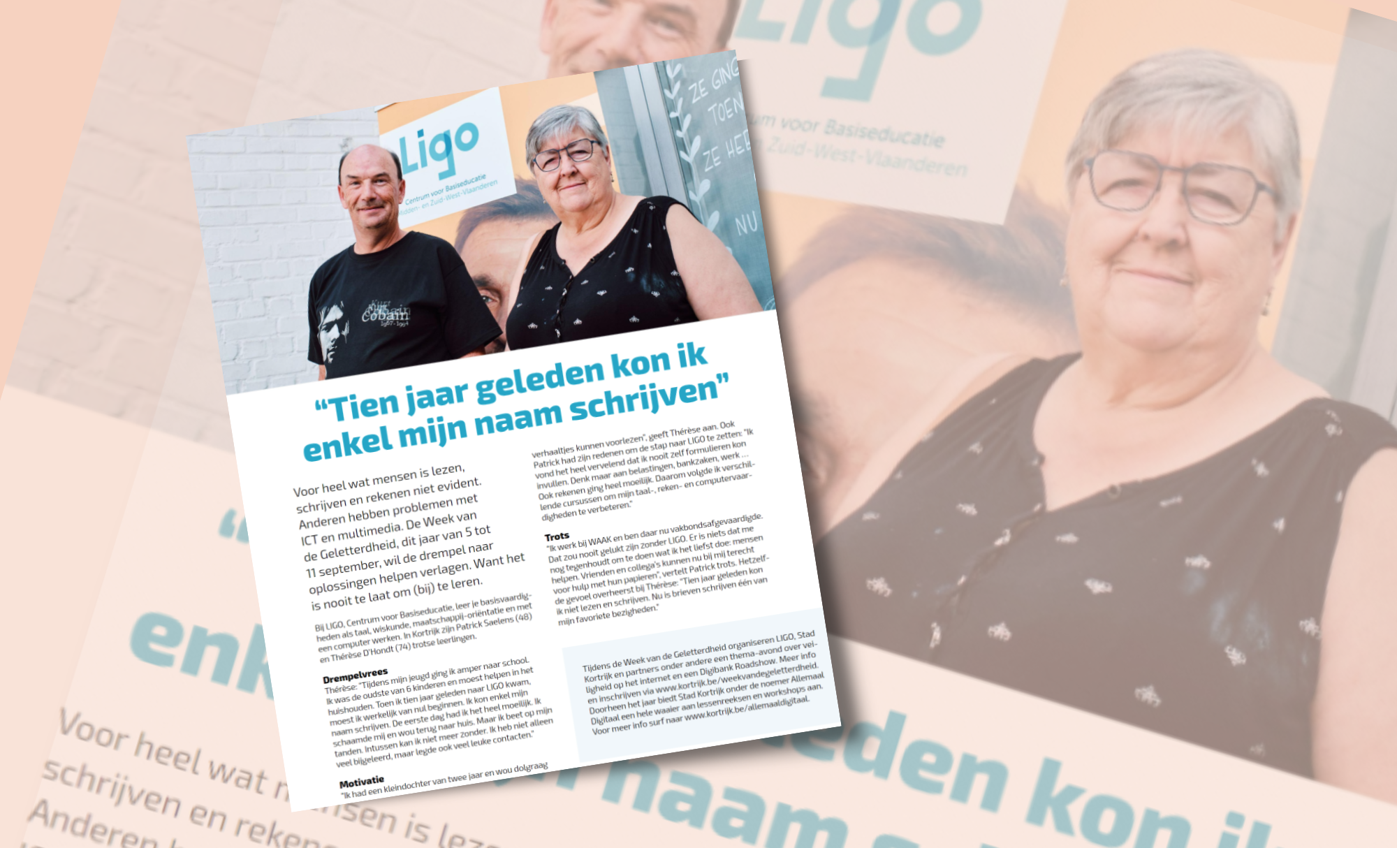 stad Kortrijk - getuigenis in stadsmagazine