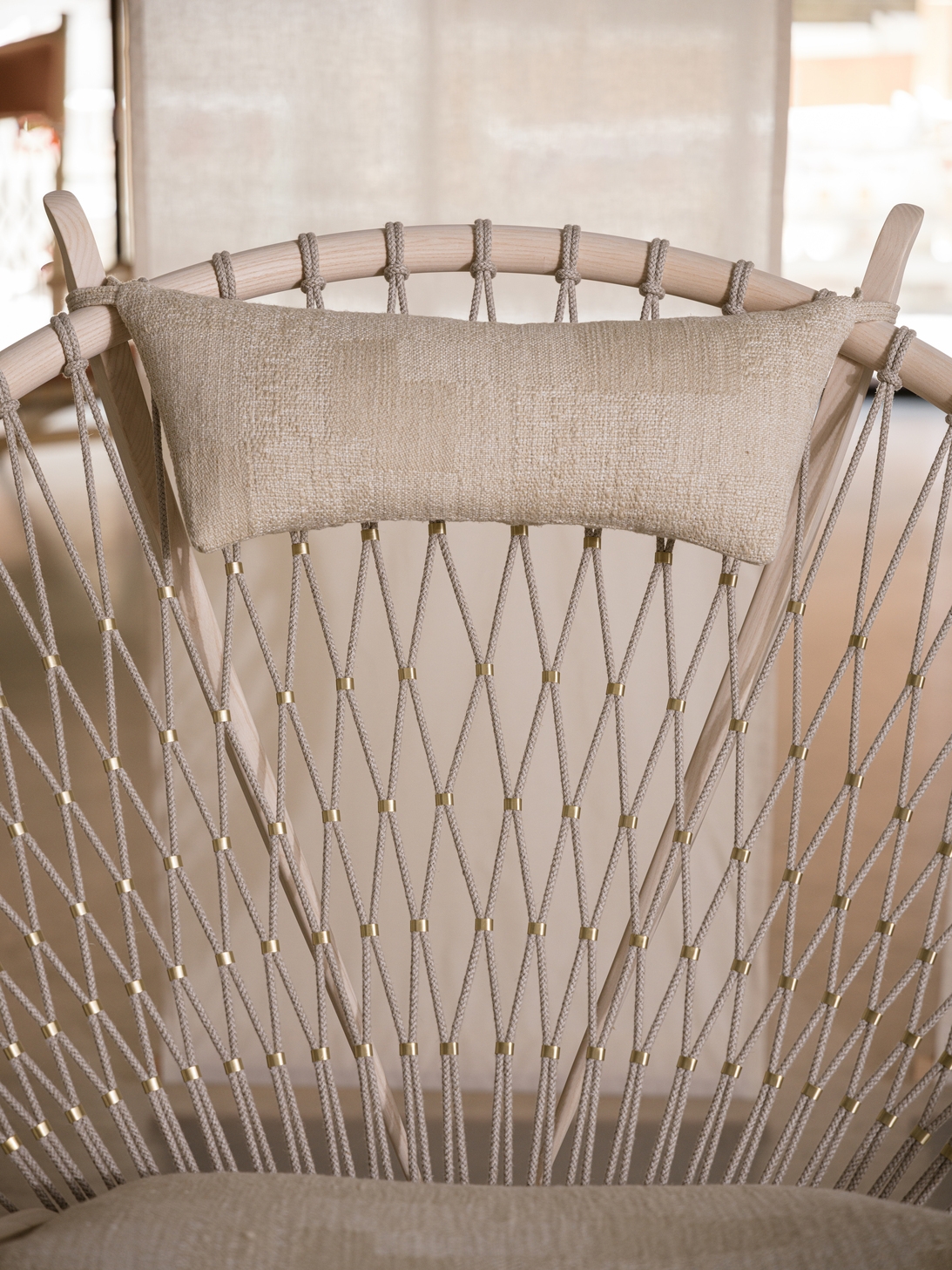 Circle Chair by PP Mobler upholstered in Manduka from the Azimuth fabric collection 2026 by Designs of the Time