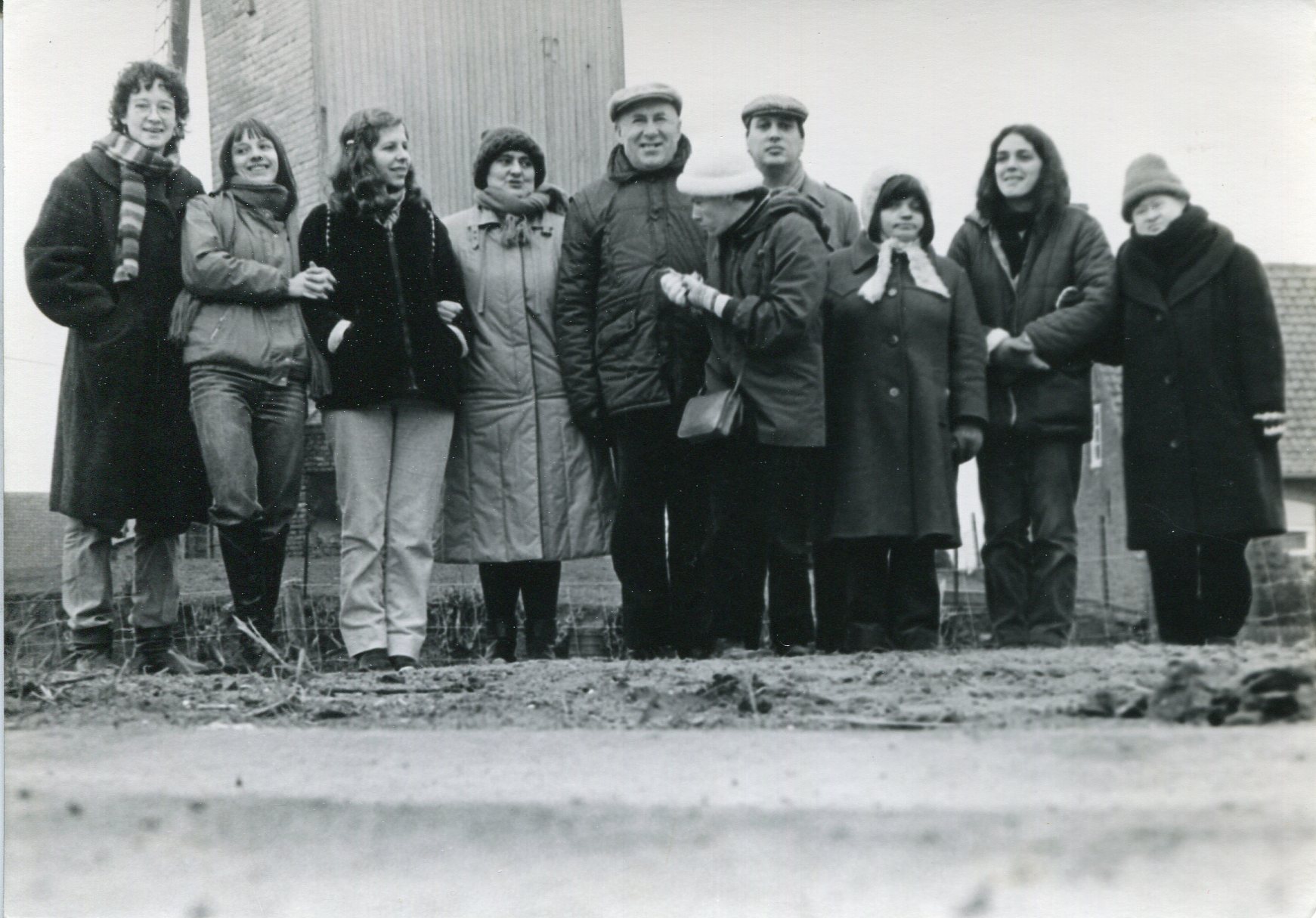 Archieffoto van mensen uit de kortopvang in de jaren 80.