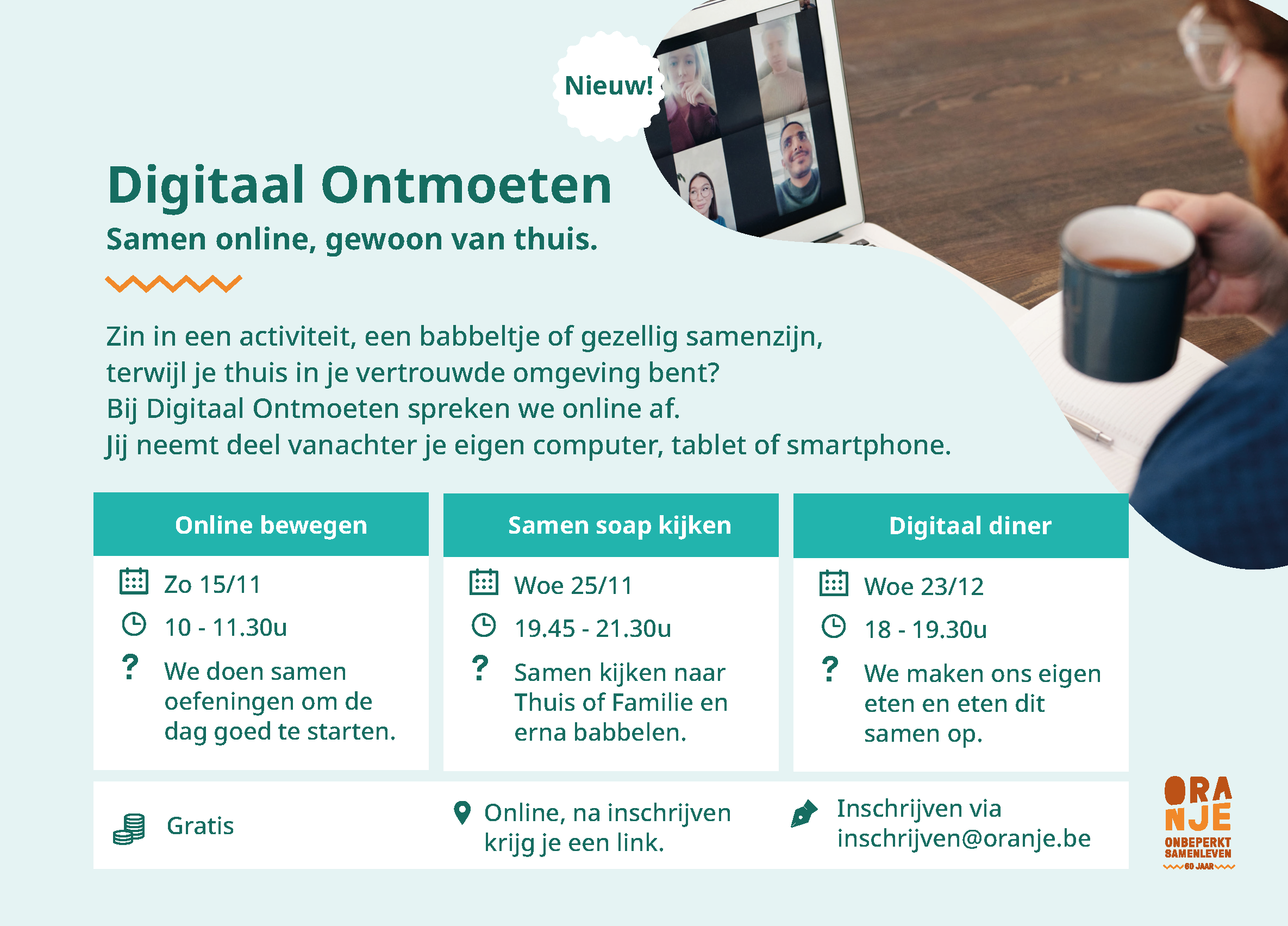 Programma digitaal ontmoeten najaar 2026.