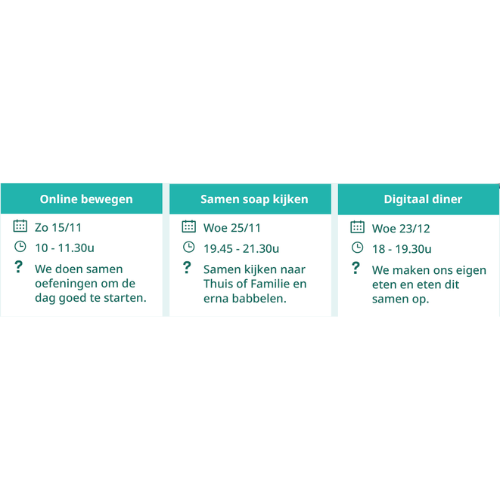 Digitaal ontmoeten data november en december 2026.