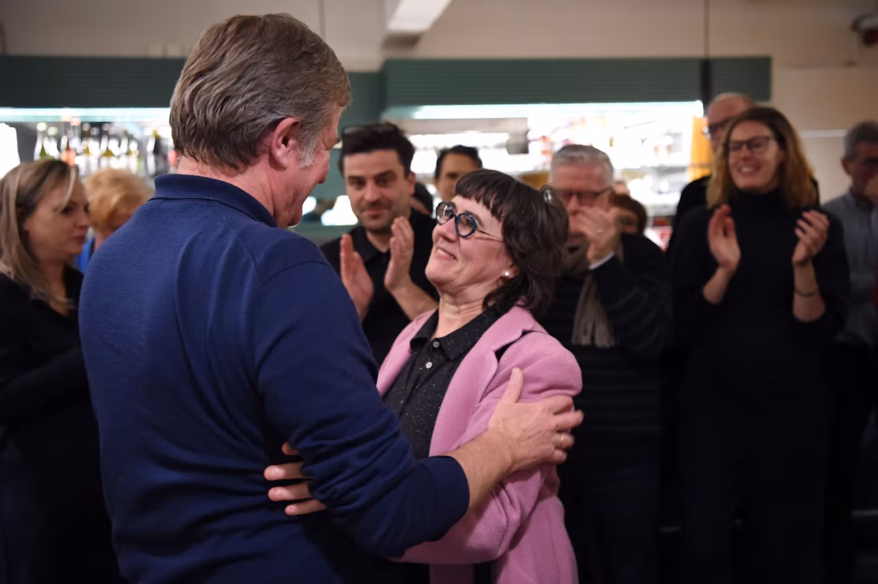 Wouter Torfs neemt afscheid van Anita Cautaers
