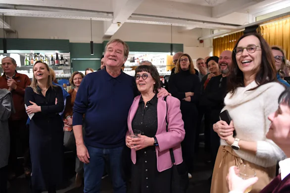 Wouter Torfs neemt afscheid van Anita Cautaers