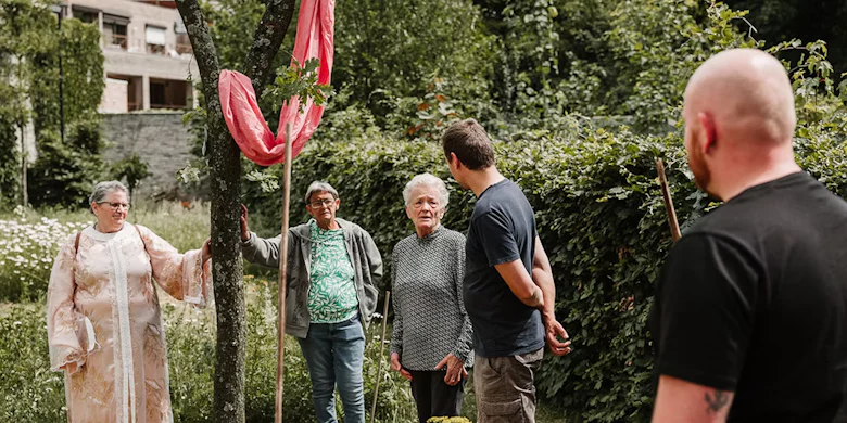 Afscheidsritueel in inloopcentrum van CAW De Kempen brengt kunst en welzijn samen
