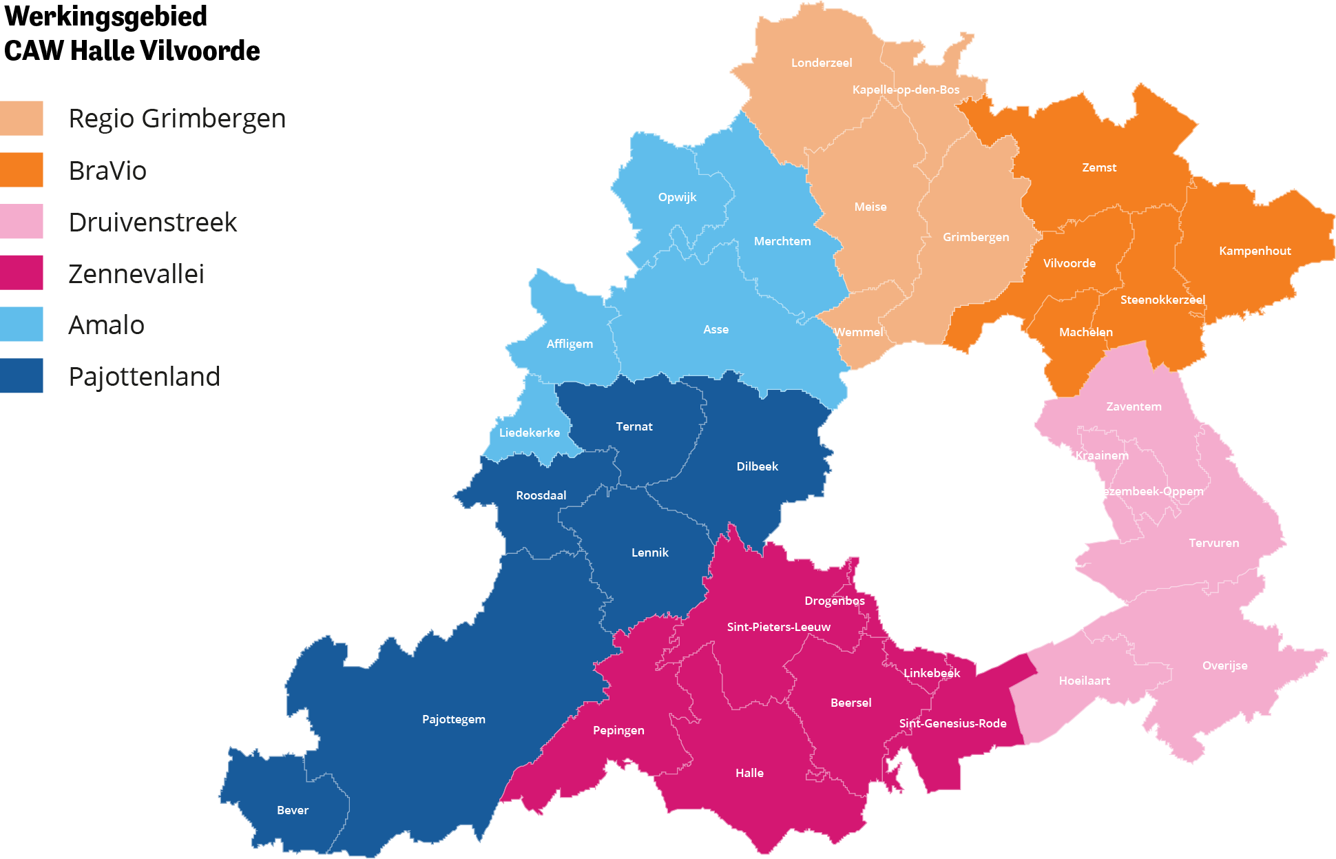 CAW Halle Vilvoorde vzw | CAW voor professionals