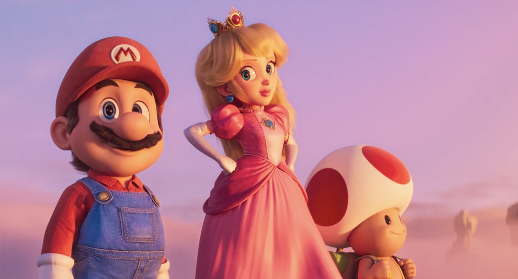 Snapshot of Super Mario Bros The movie which is dubbed by Sonhouse!