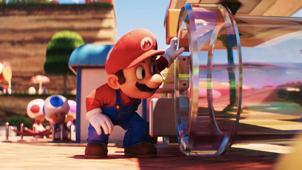 Snapshot of Super Mario Bros The movie which is dubbed by Sonhouse!