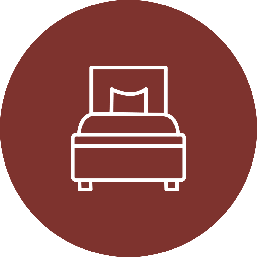 Icoon enkel bed Hotel O'mer