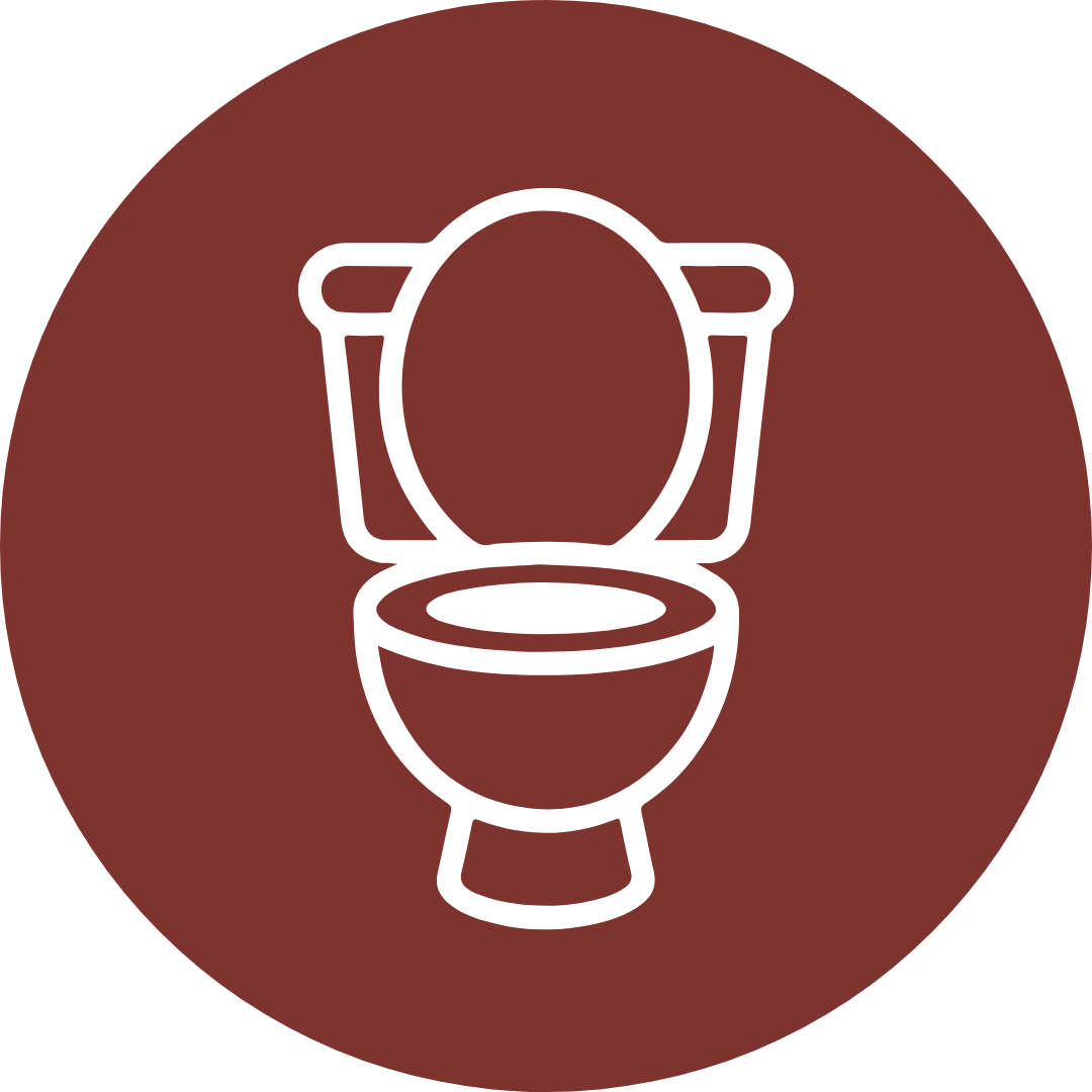 Icoon toilet Hotel O'mer