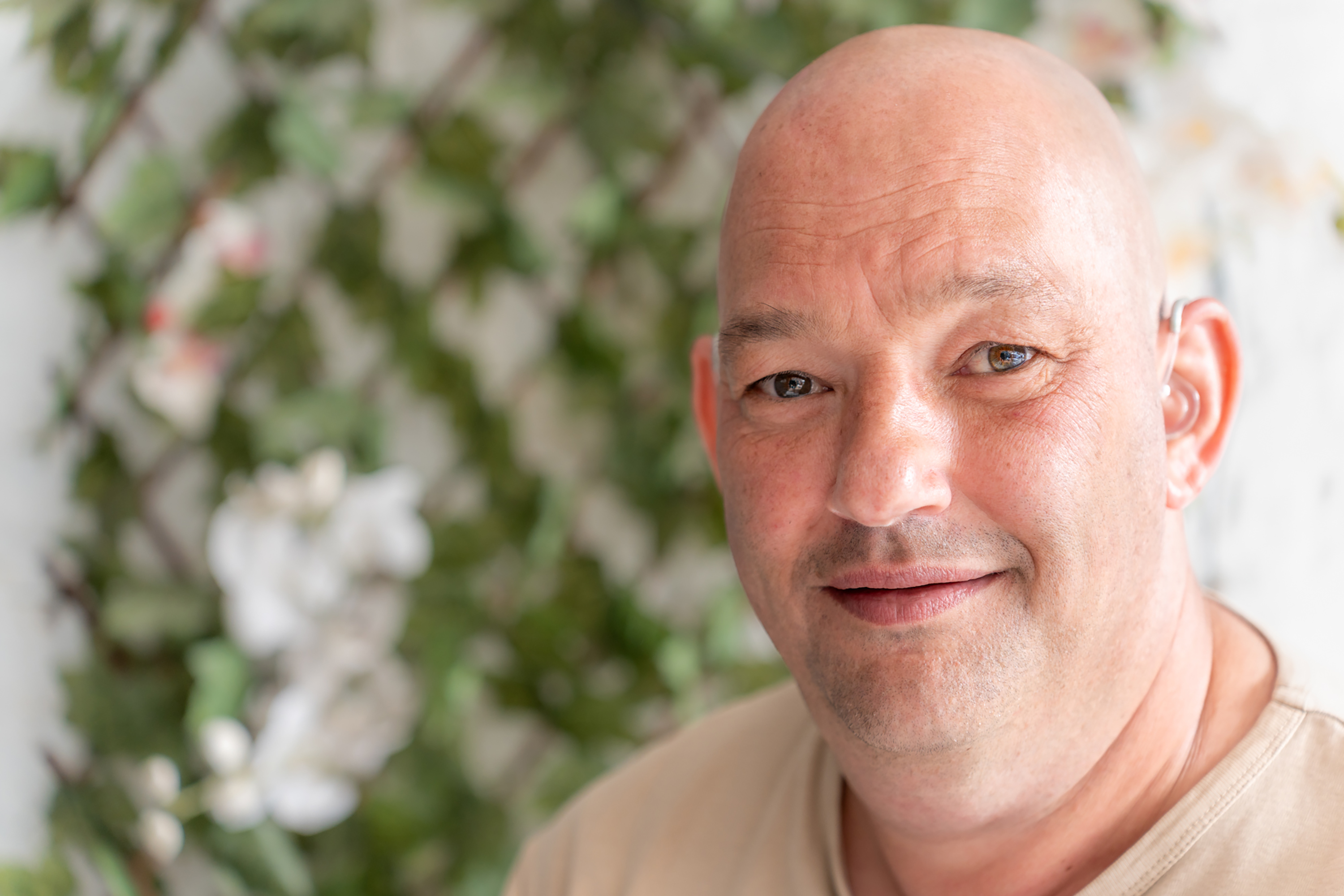 Luc, een hotelgast