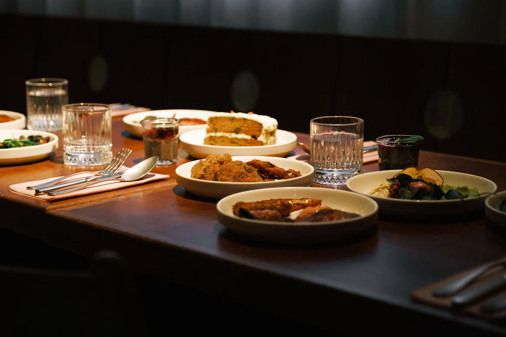 Brunch table