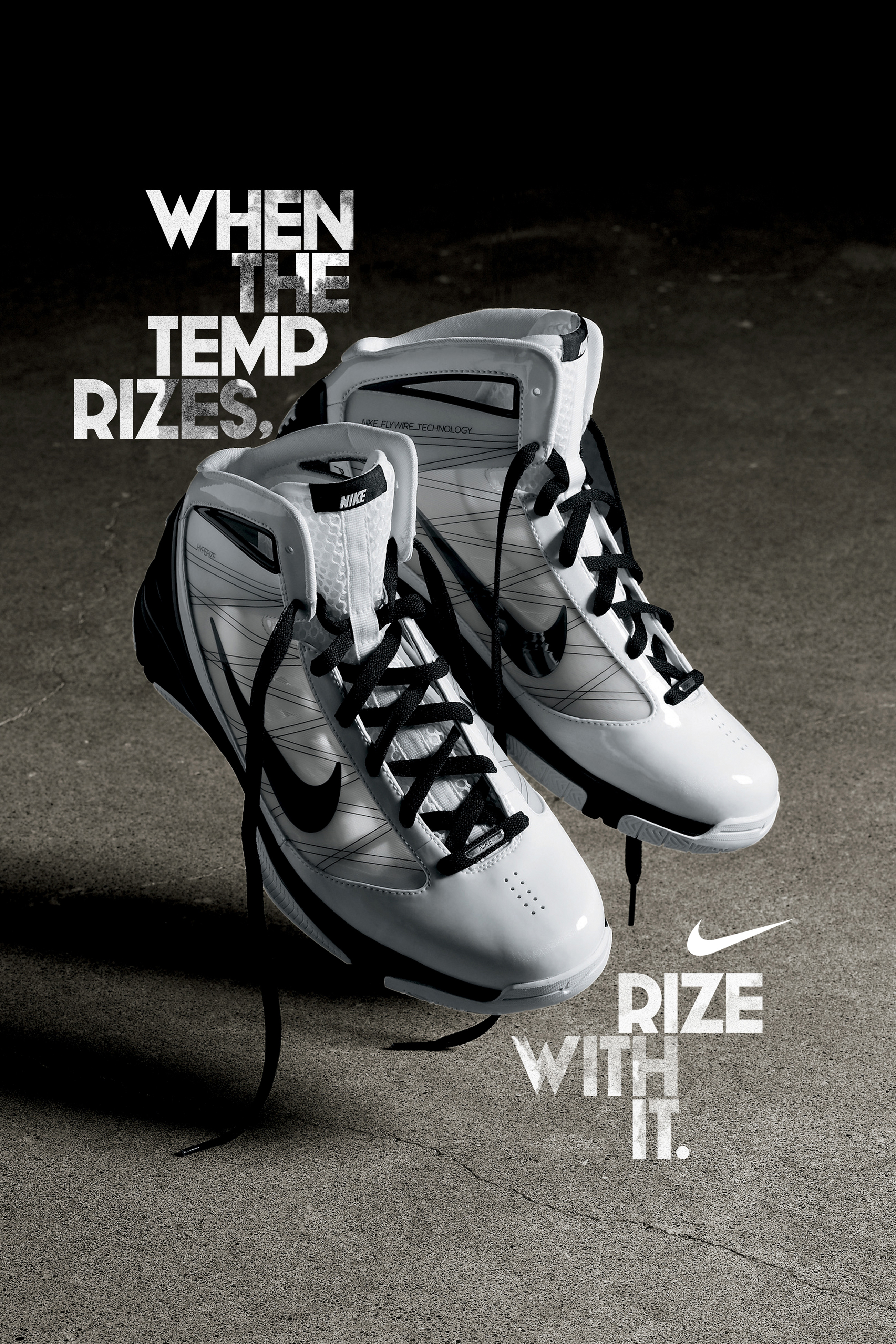 Nike Hyperize Rood