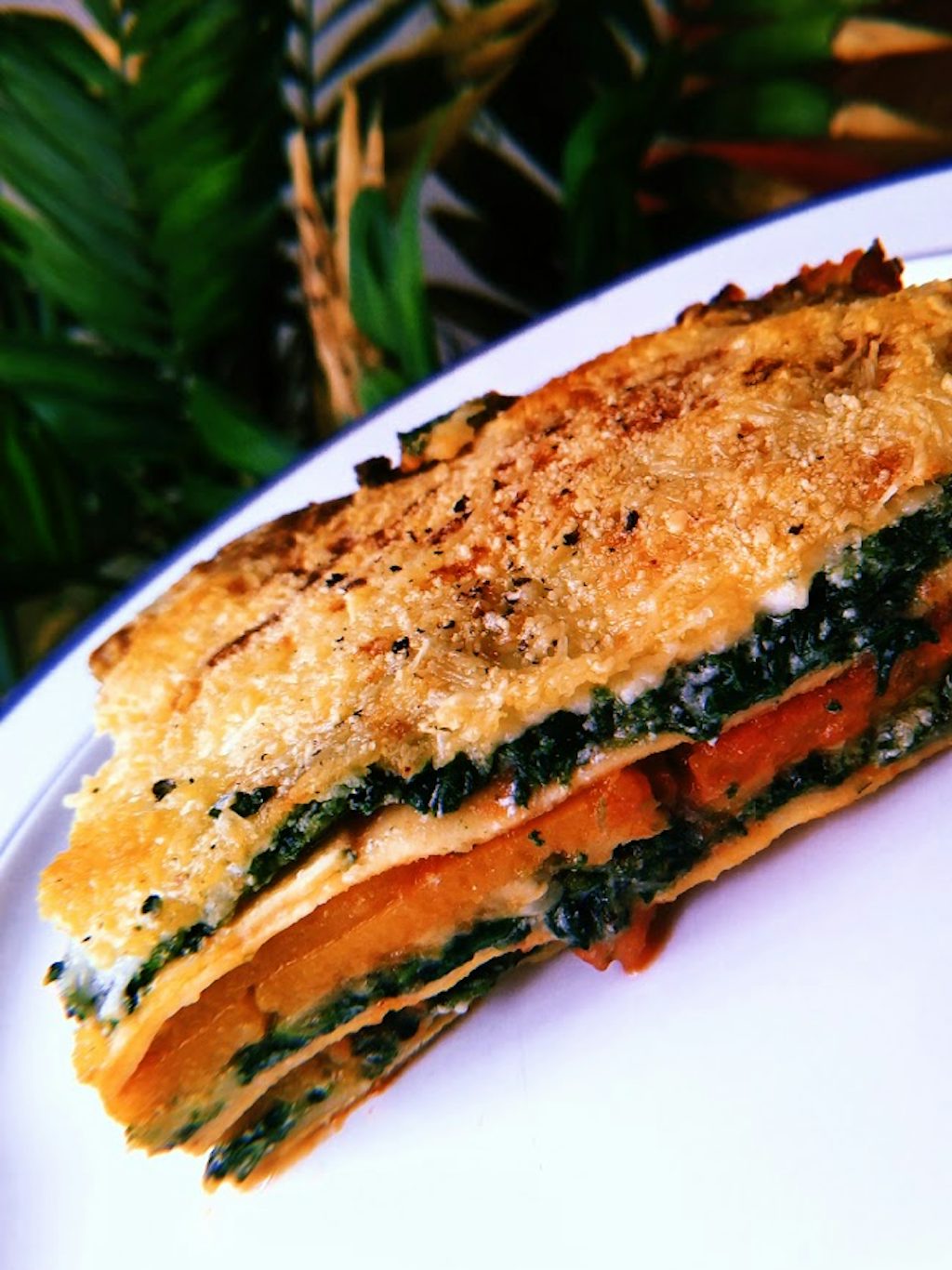 Groenterestjes-lasagne