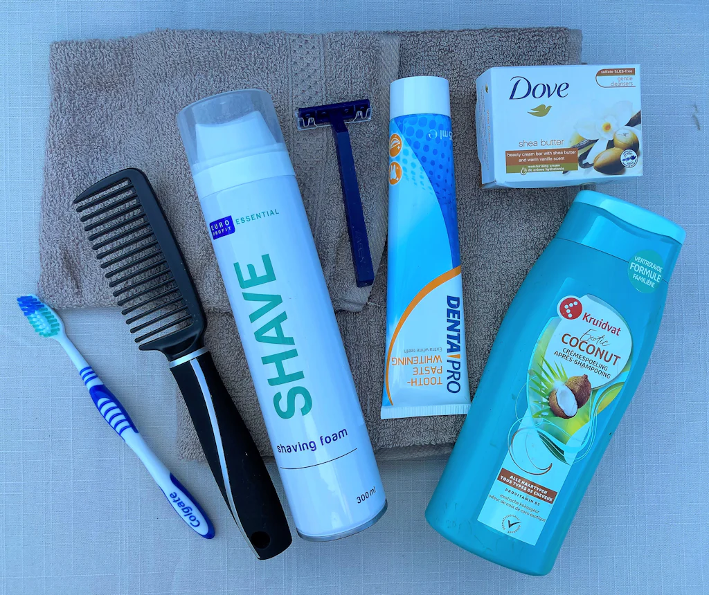 Sanitair pakket voor mannen