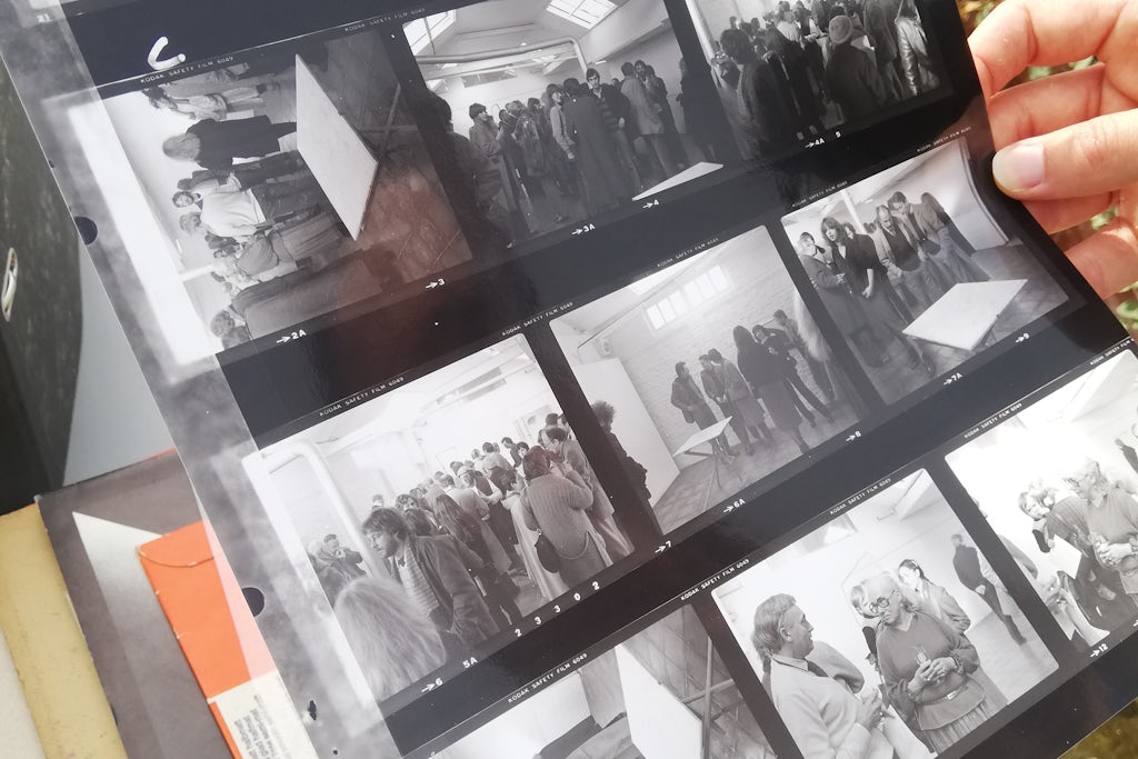 Enkele foto's uit het archief van Galerie Drieghe