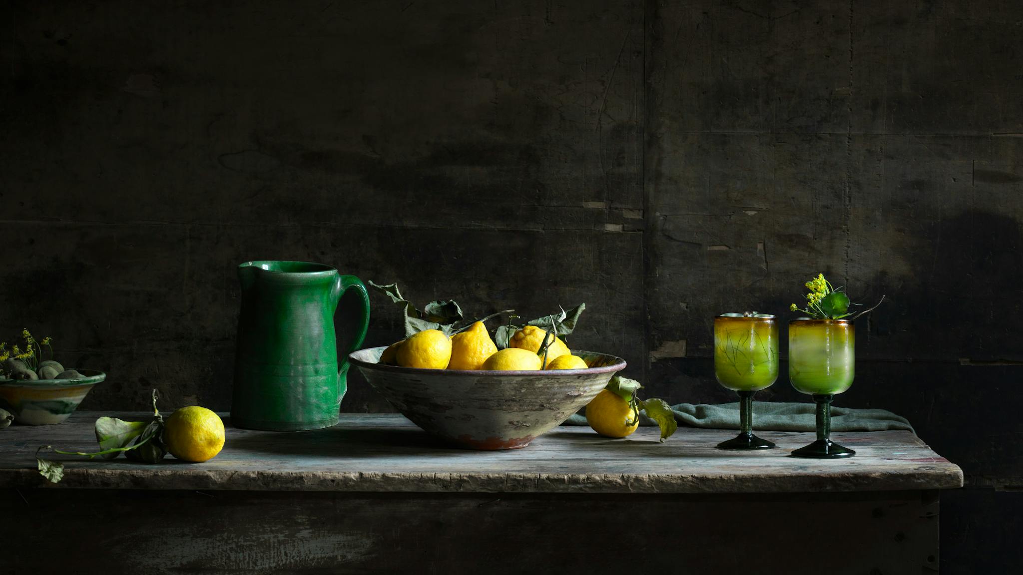 Lemon still life